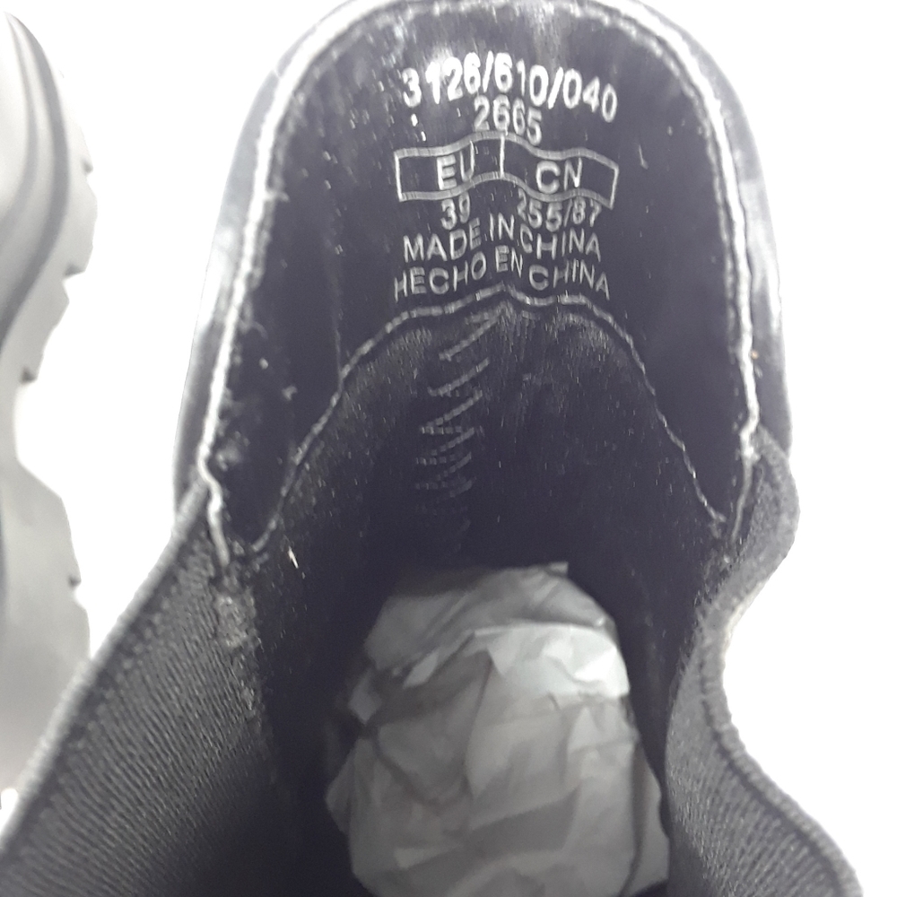 NWT ZARA Blogger Favorite Lug Sole Low Heel Ankle - Picture 6 of 6